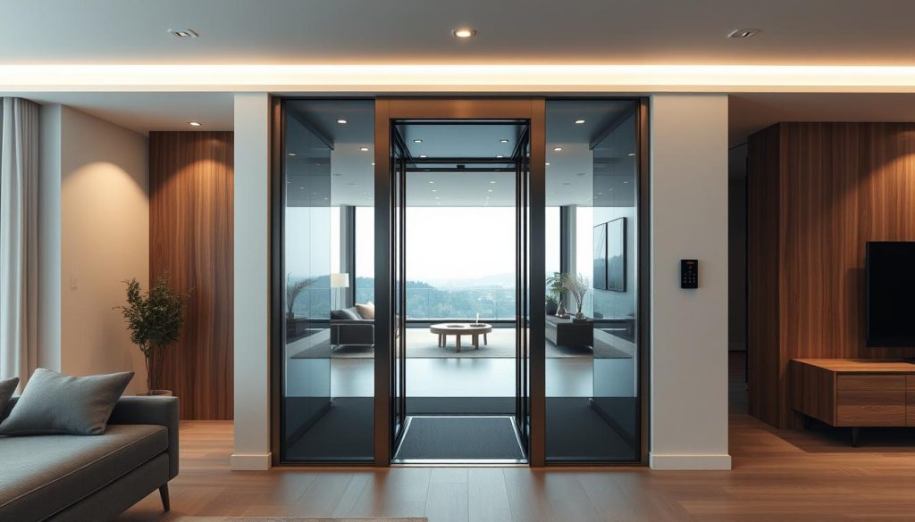 Lift Rumah panoramic